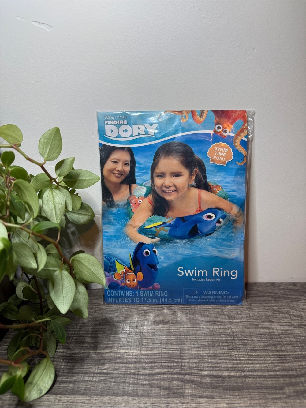 Disney Finding Dory Swim Ring Kids Inflatable Pool Float NWT